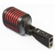 Eikon DM55V2RDBK Vintage Dynamic Microphone – Red & Black Edition