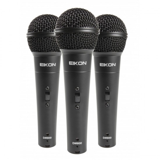  Eikon DM800KIT Dynamic Microphone Kit with Cable and Stand