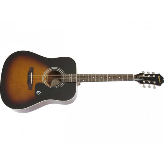 Epiphone DR-100 Dreadnought Acoustic Guitar - Vintage Sunburst EA10VSCH1