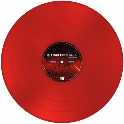 TRAKTOR SCRATCH Control Vinyl MK2 Red