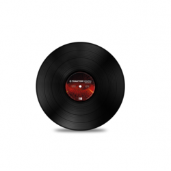 TRAKTOR Scratch Pro Control Vinyl Black MK2
