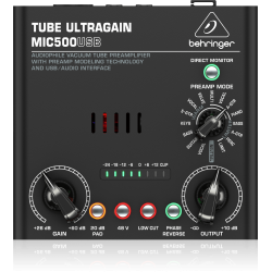 TUBE ULTRAGAIN MIC500USB