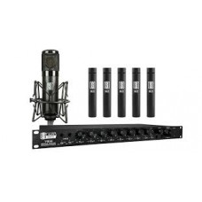 VRS8 + ML-1 Large Diaphragm Modeling Microphone + 5 ML-2 (Small Diaphragm Modeling Microphone)